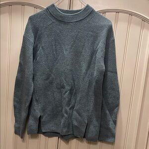 lululemon athletica Teal Cowl Neck Sweater